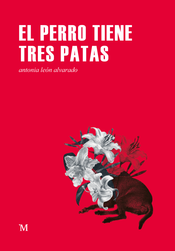 Portada El perro tiene tres patas Antonia León Alvarado Ágata musgo Editora
